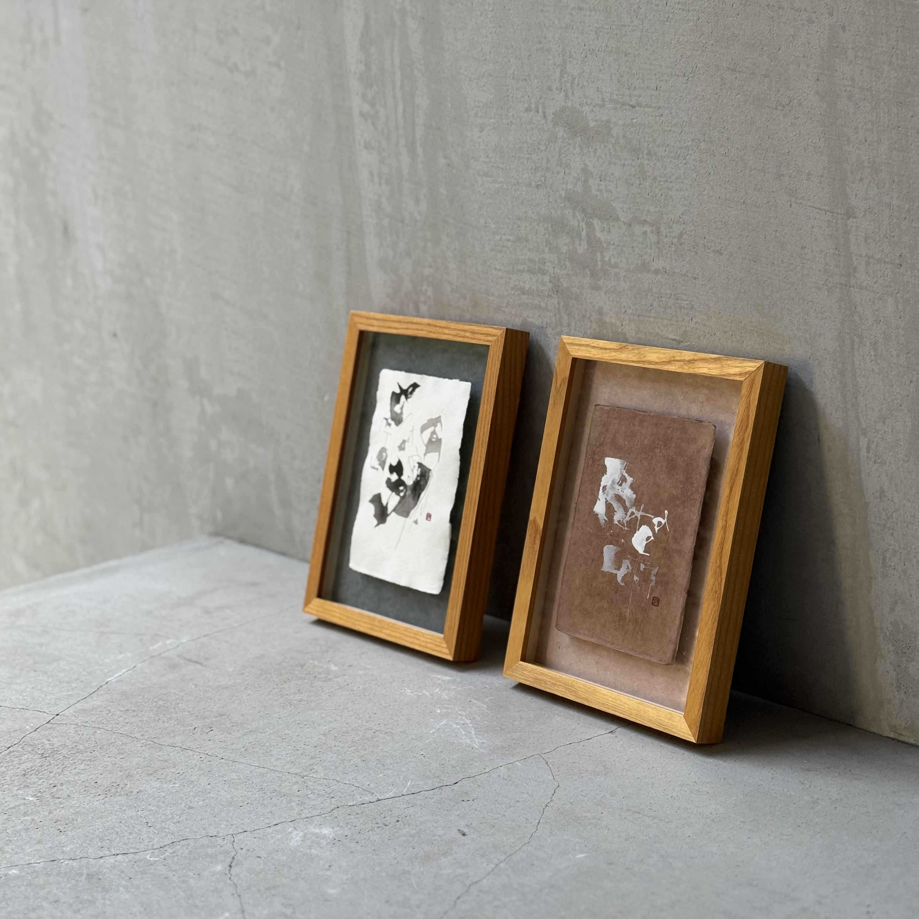 【島野真希 展】 Rooted in letters -文字に根ざして - 開催中です