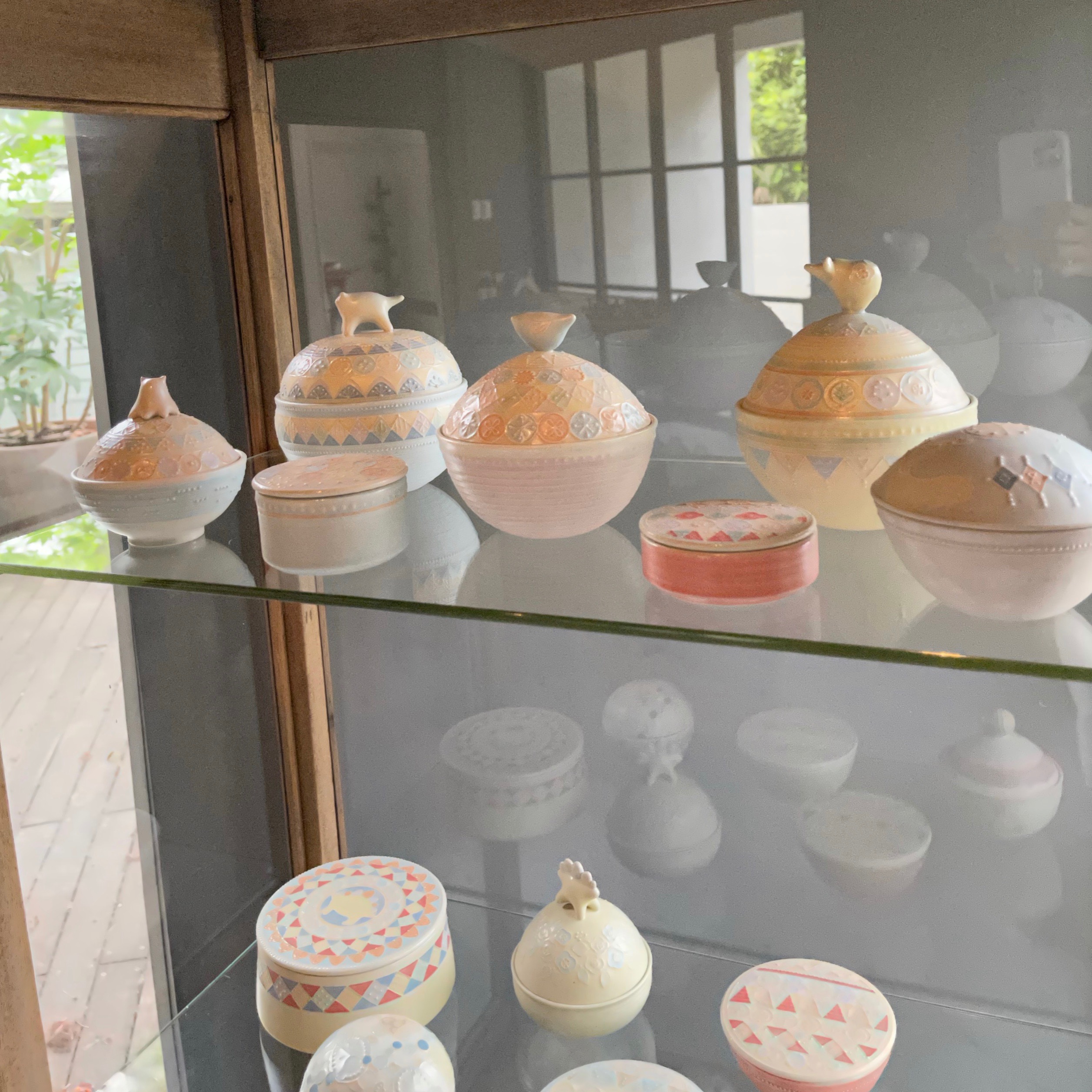 『ふたもの 展  4/15 - 4/21 』  中村かりんさんの 作品が並びました