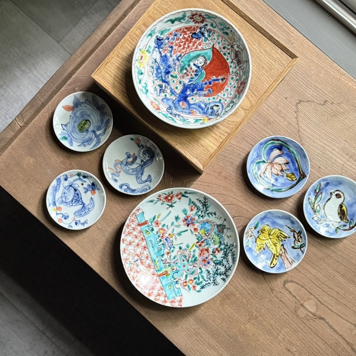 【田辺京子 展 -鮮烈なる京九谷- 】追加作品が届きました