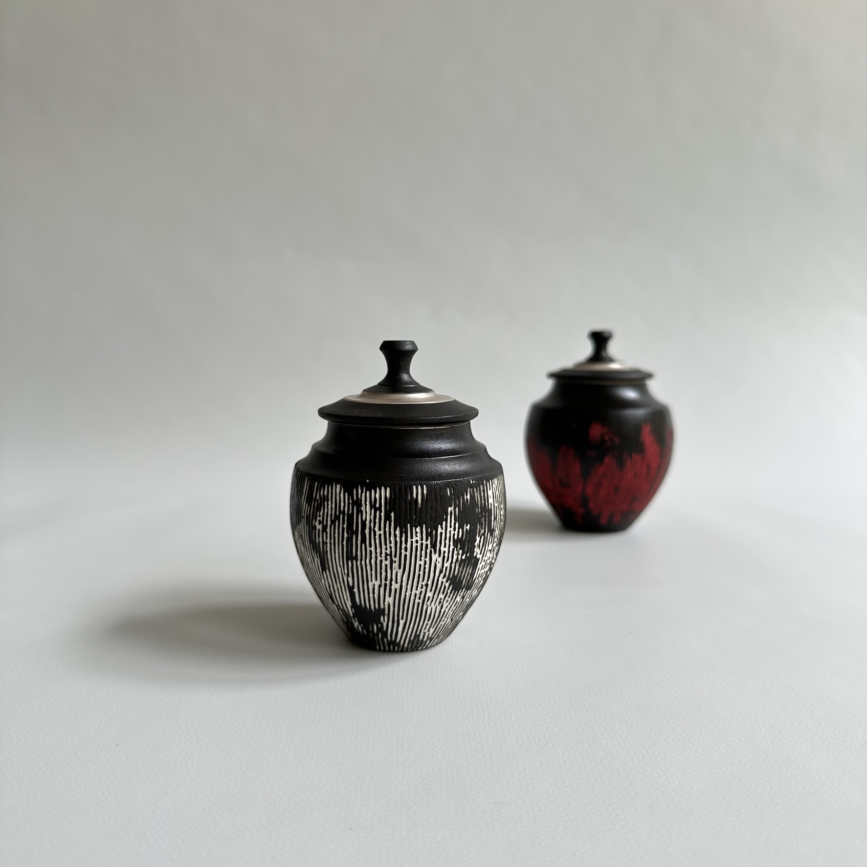 【東一仁・木下和美 展】-水無月の茶刻- 明日最終日を迎えます