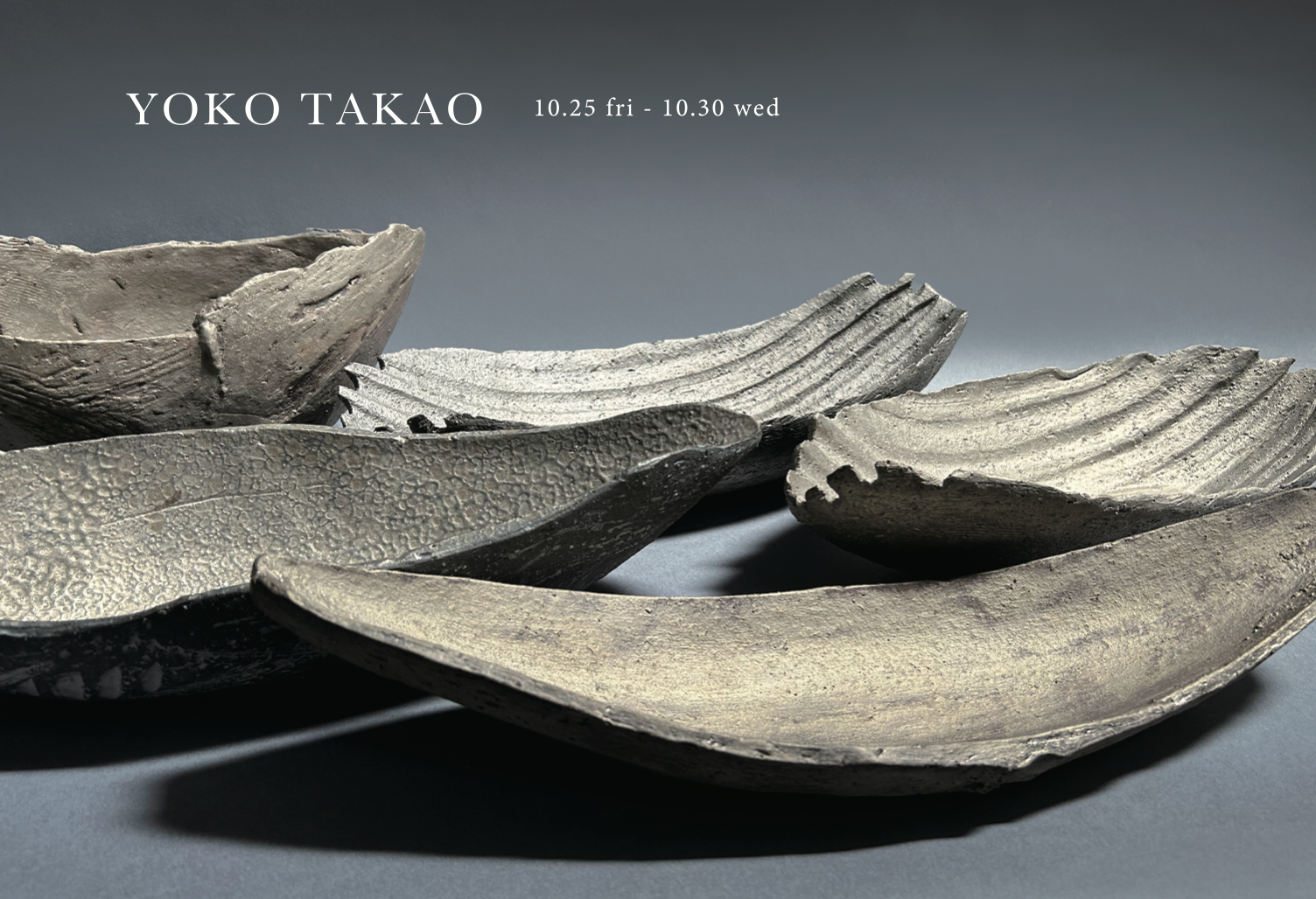 【鷹尾葉子 展】10/25. fri - 10/30. wed