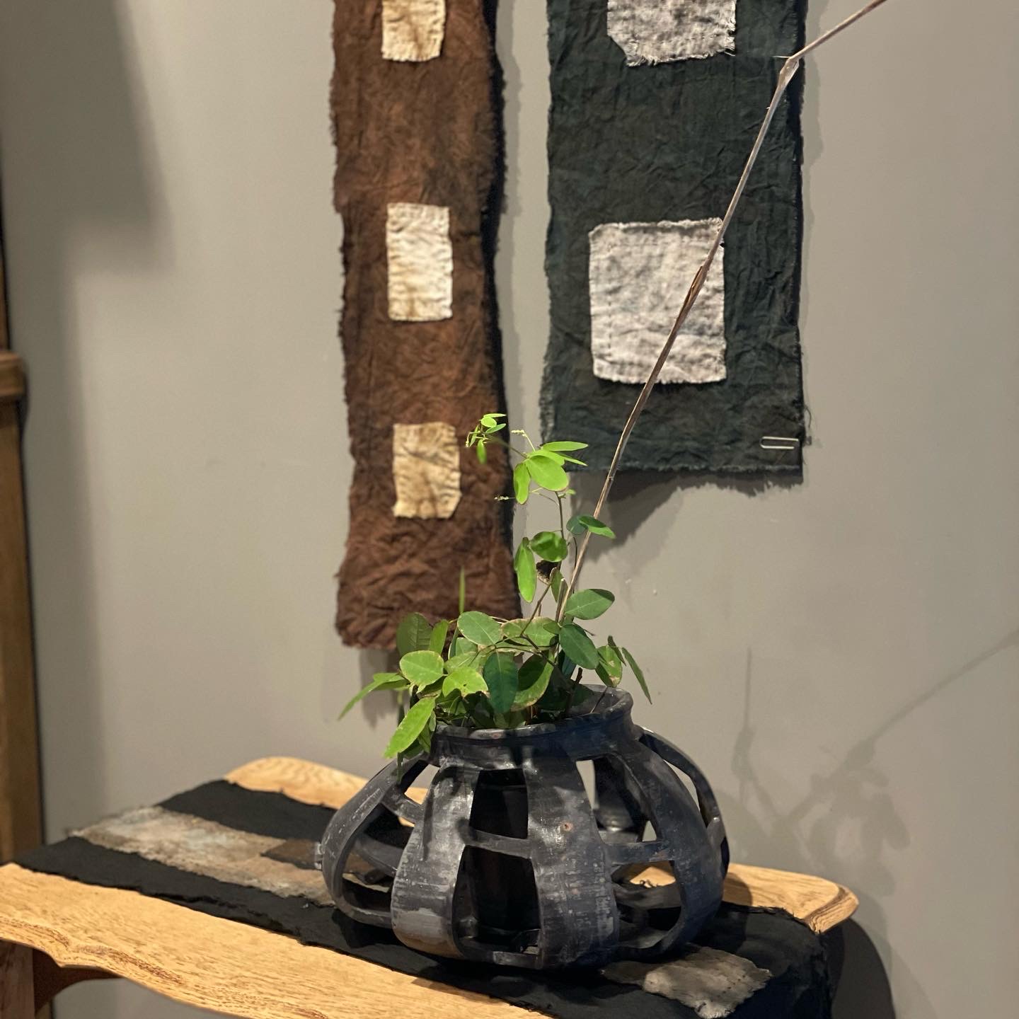 【日高伸治・曖昧 展】-古の重なり-  2日目です