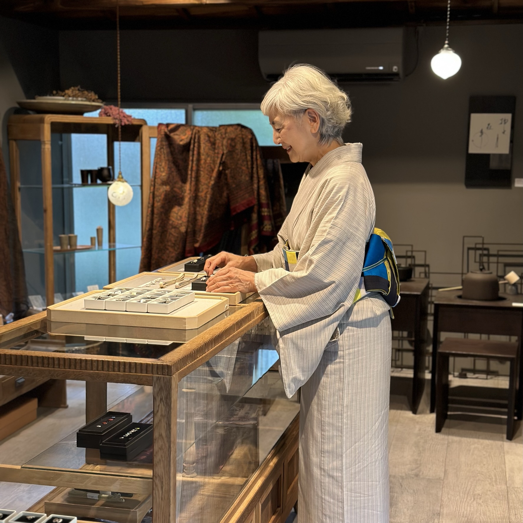 【装いの美 展】本日最終日です