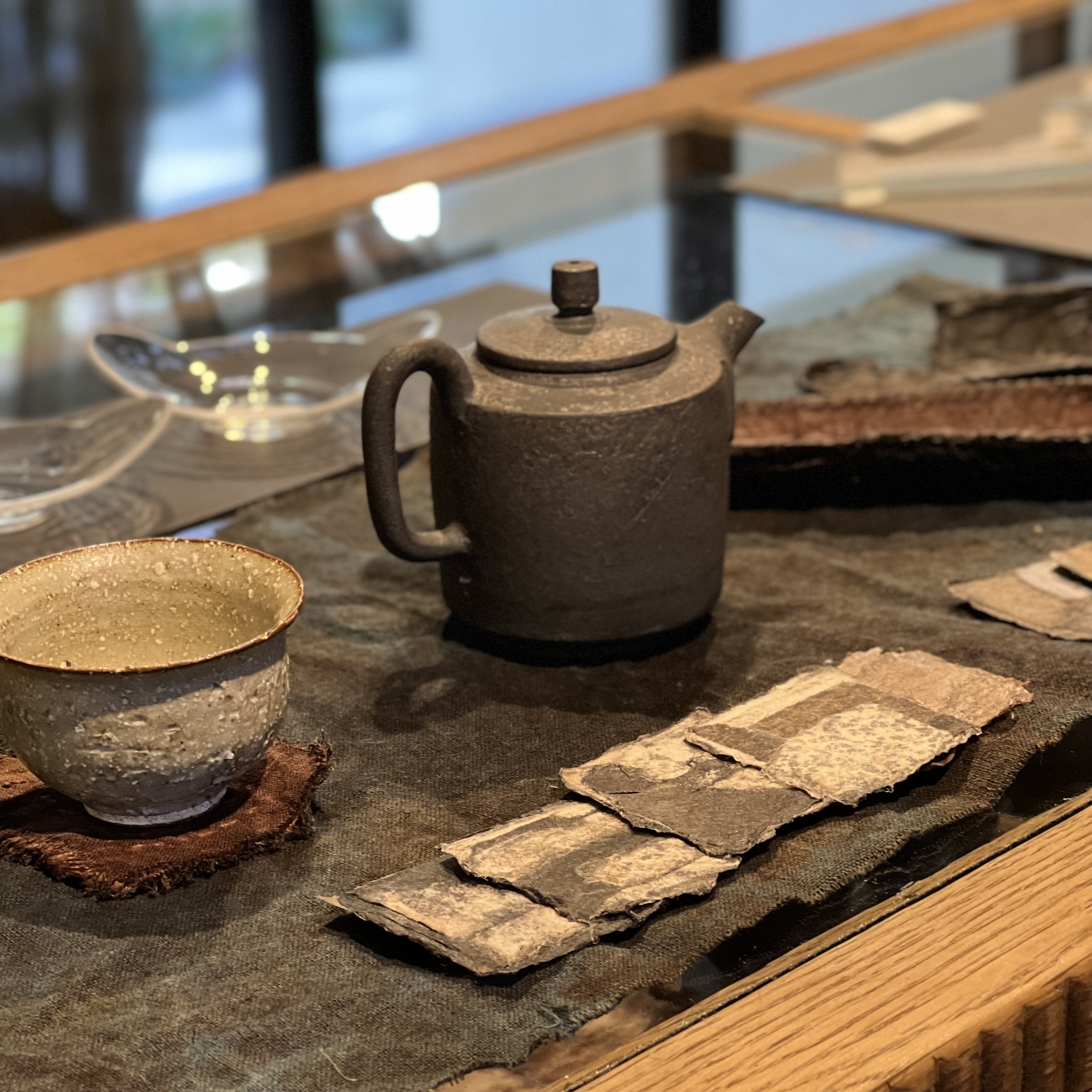 【 中国茶器展 】開催中です 〜1/12 wed