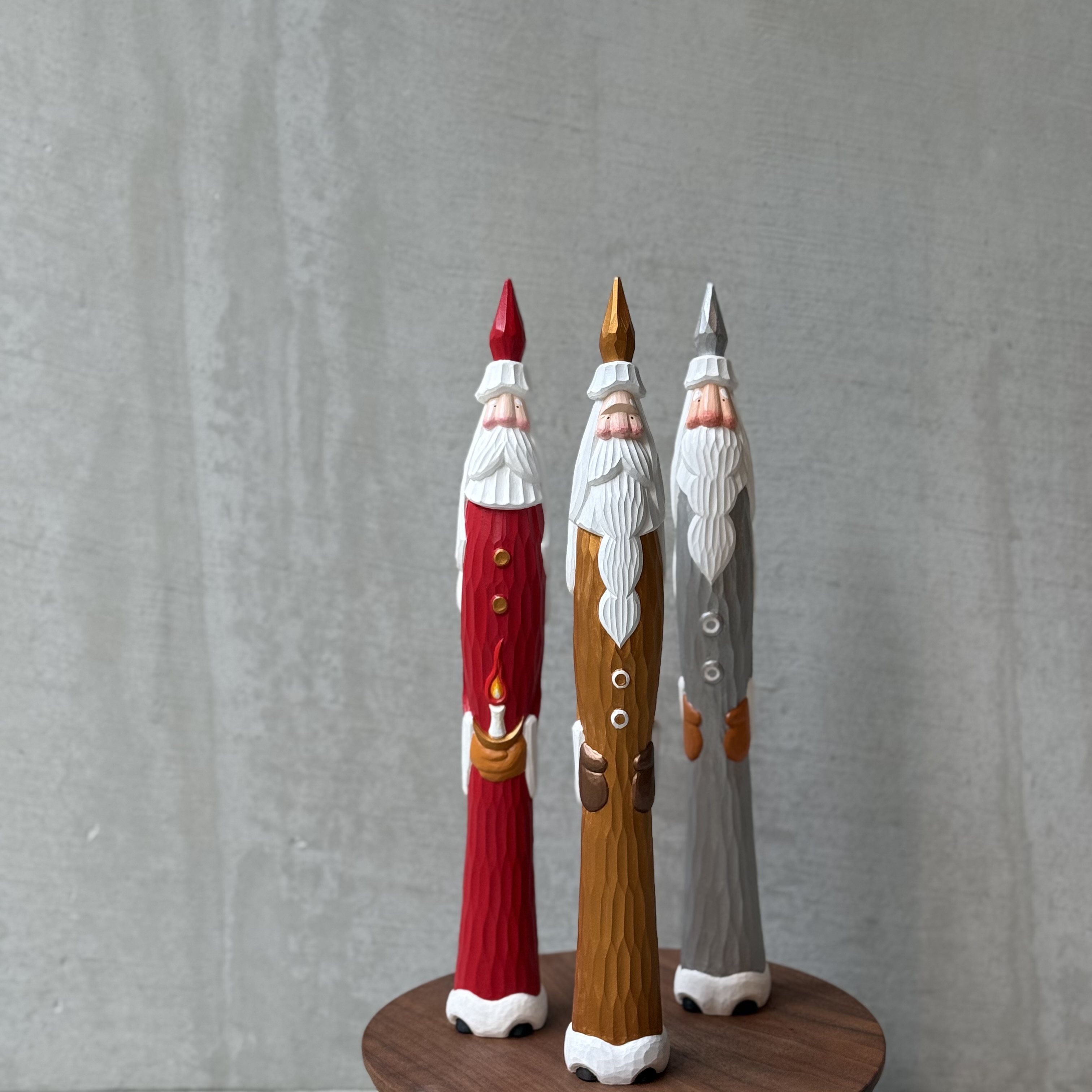 入荷のお知らせ　Shimoo Designさんの『とんがりサンタ』