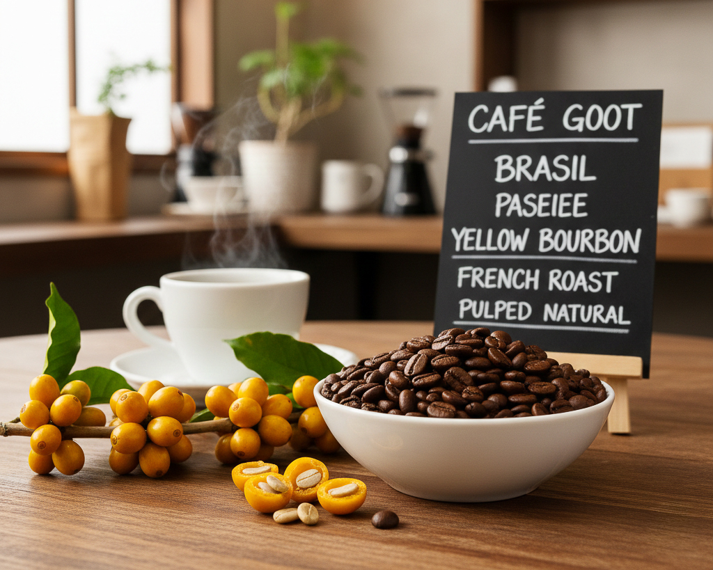 【ブログ第３回】黄金の実が奏でる濃厚な甘み「ブラジル パッセイオ イエローブルボン PN」