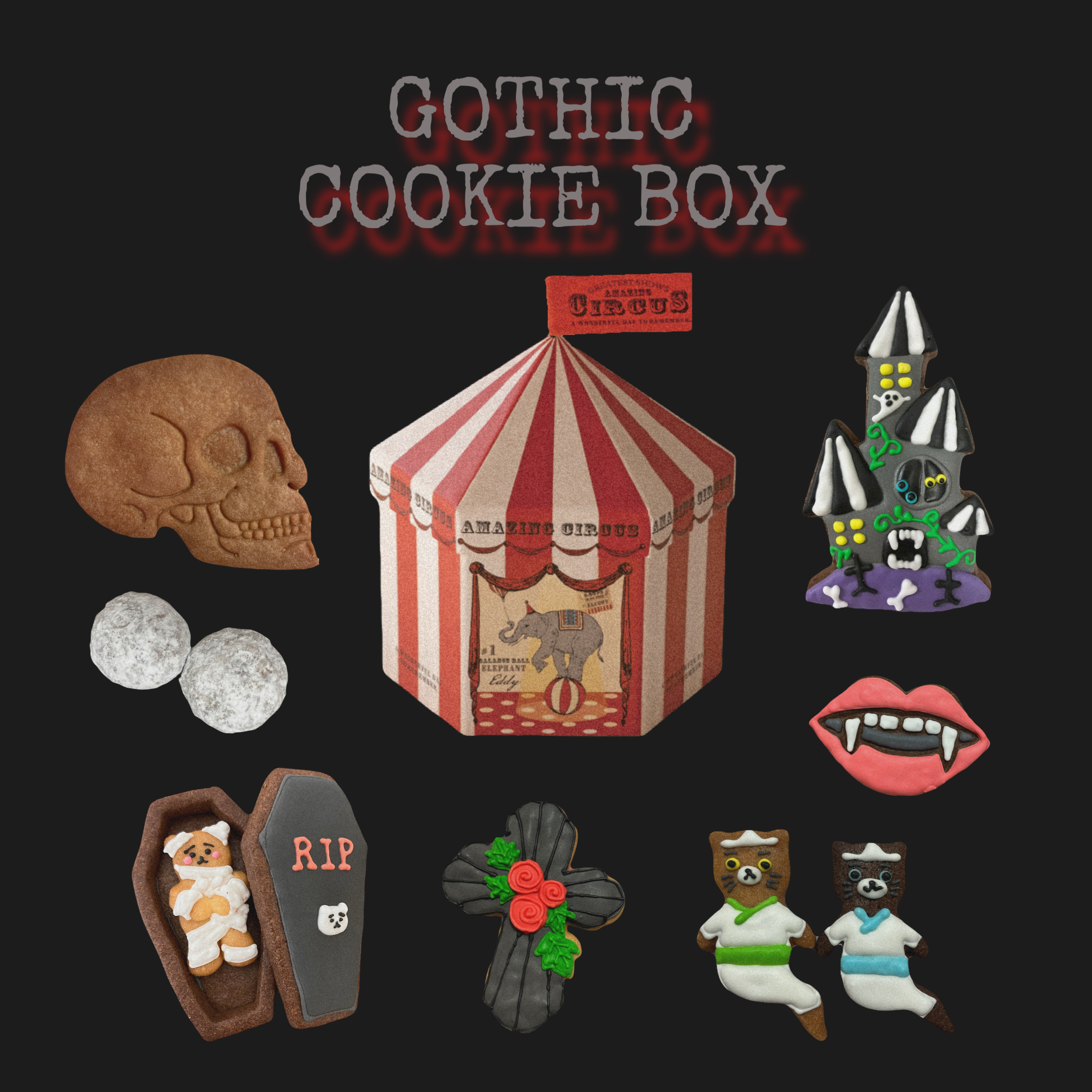 【再販】Gothic cookie box ✝️ご予約7月9日〆切🍪