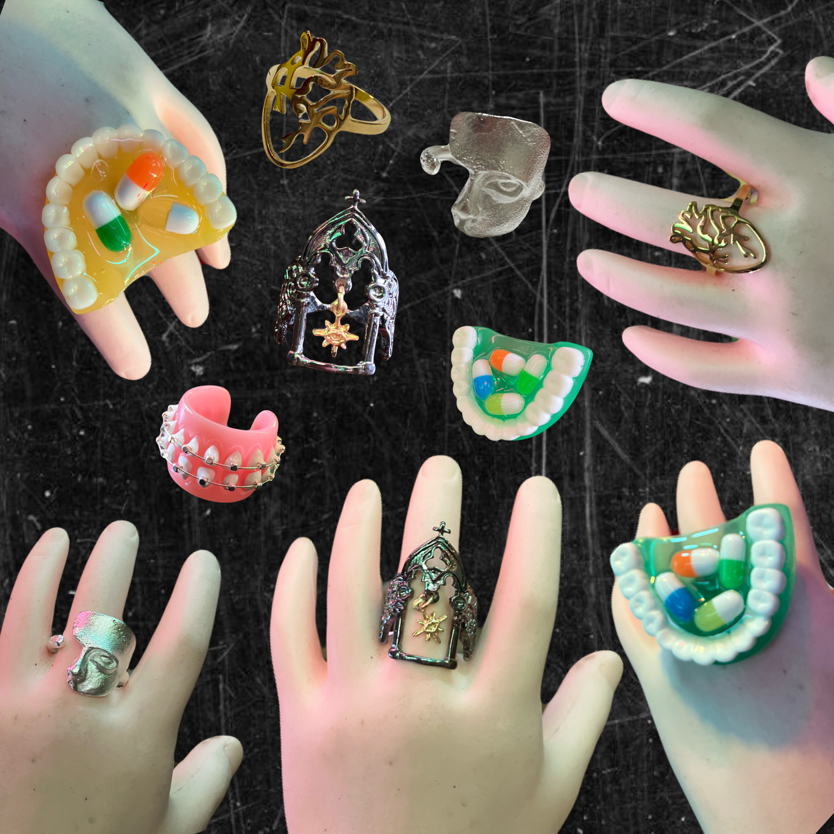 🎪👇🏻個性的な指輪大集合👇🏻🎪