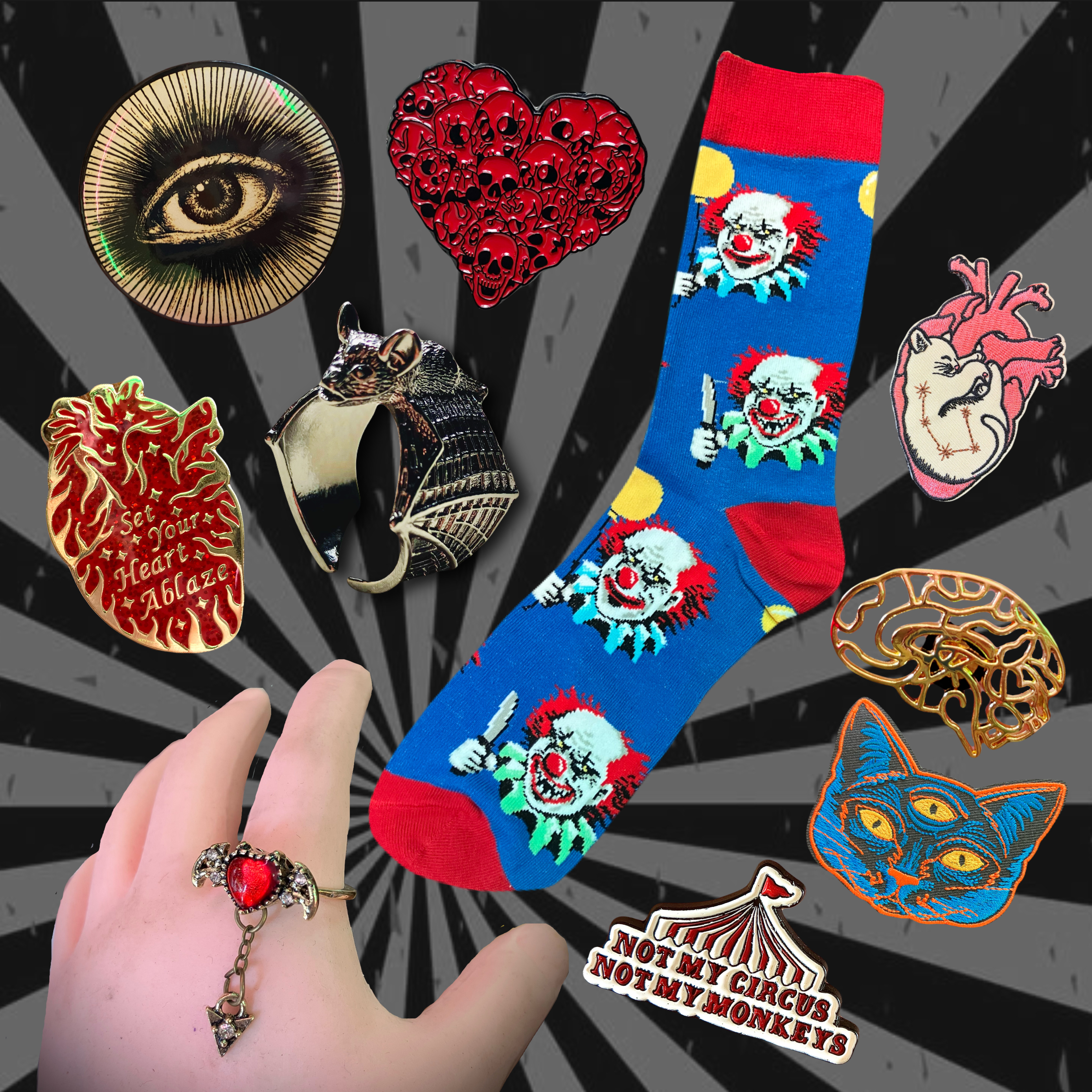 🎪💀新入荷&再入荷のお知らせ💀🎪