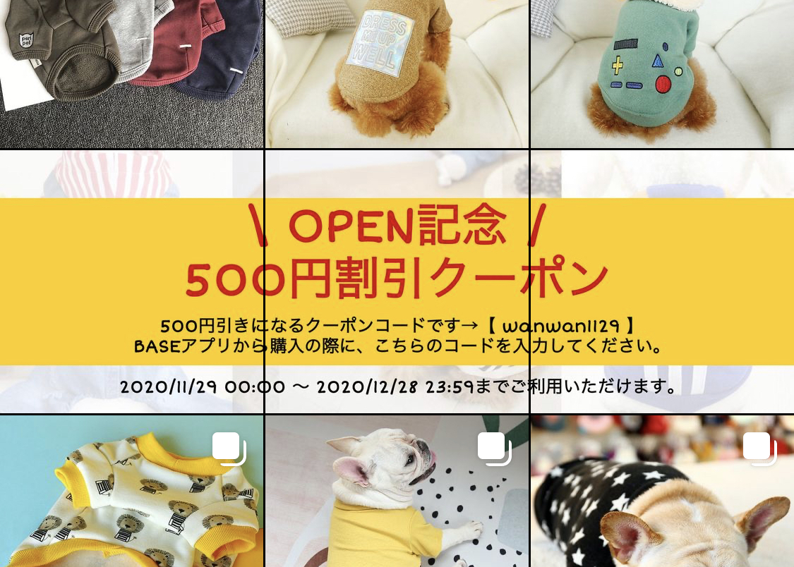 \ OPEN記念クーポン配布中 /🎁