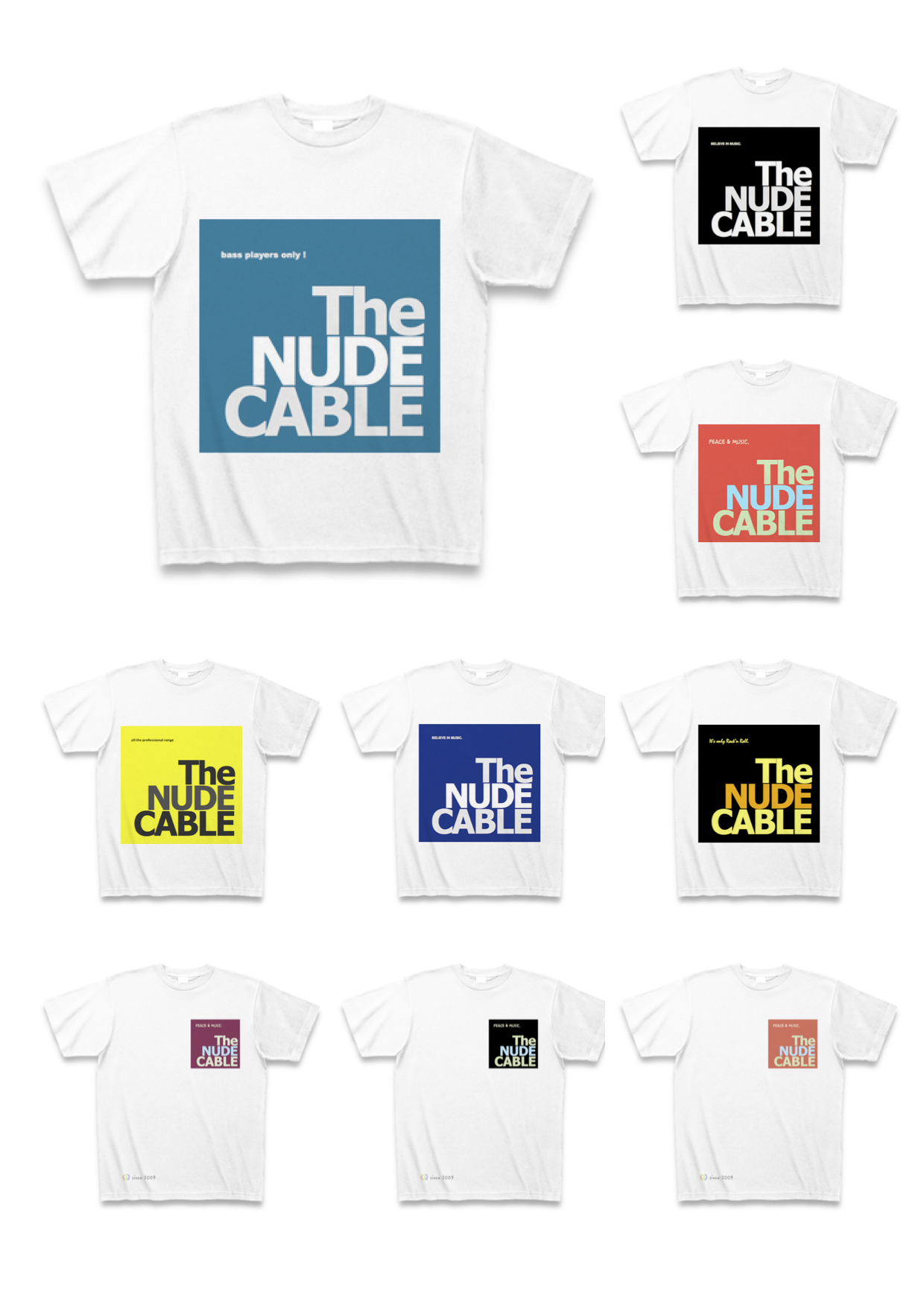 NUDE CABLE ロゴTシャツ SALEを開催します！