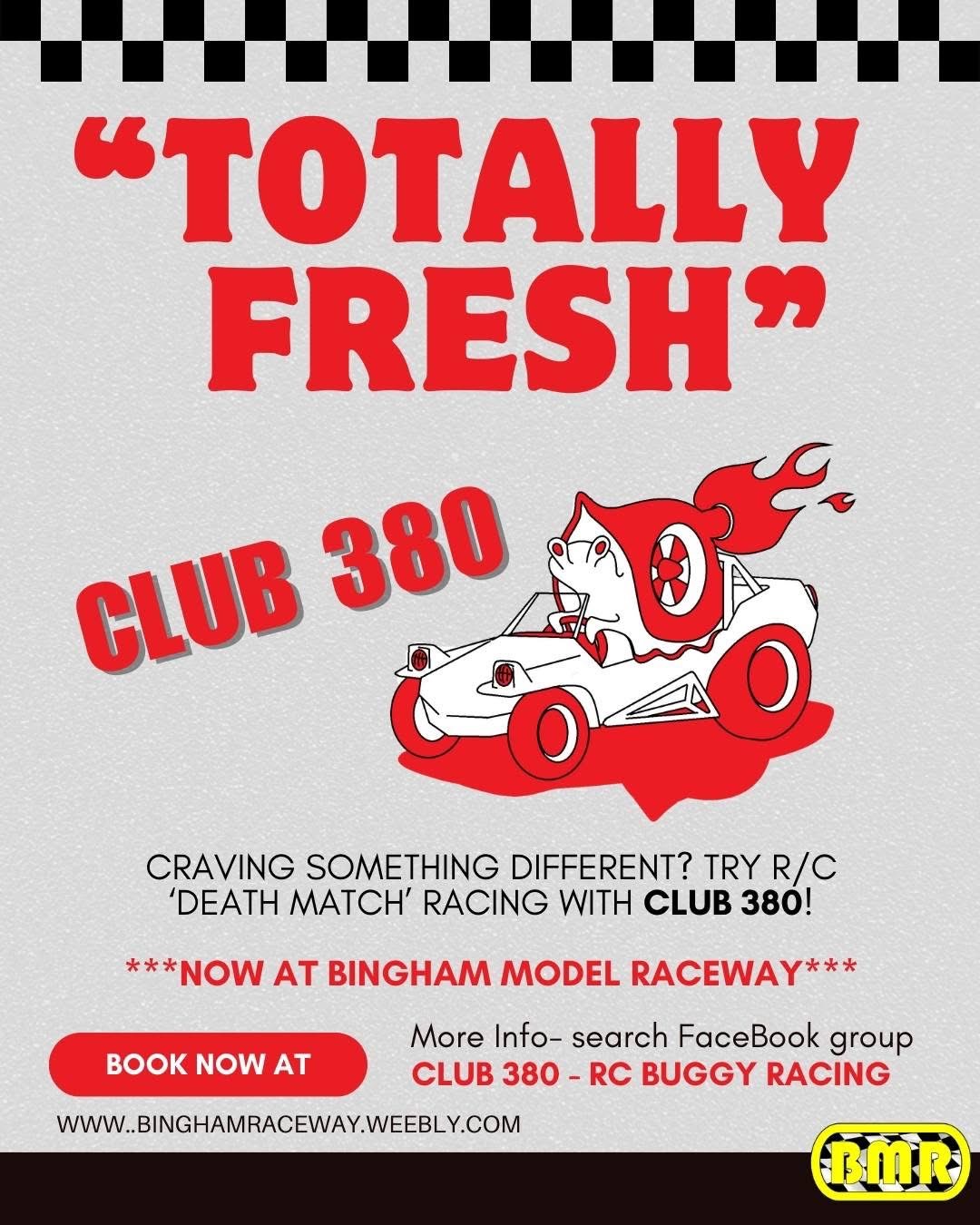 380 race meeting information in U.K by Club 380