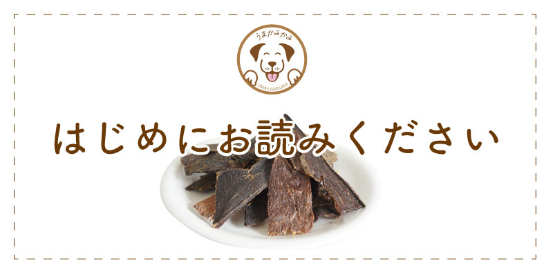 愛犬用の無添加おやつがはじめての方へ