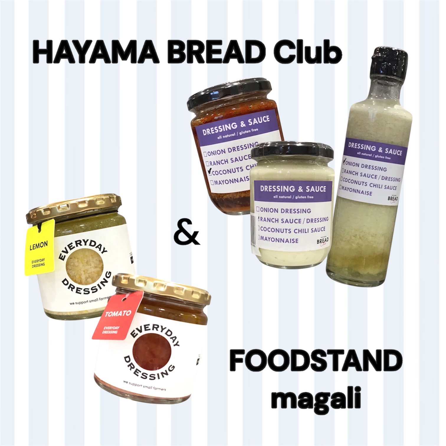 今月のおすすめ♪「HAYAMA BREAD club」&「FOODSTAND magali」