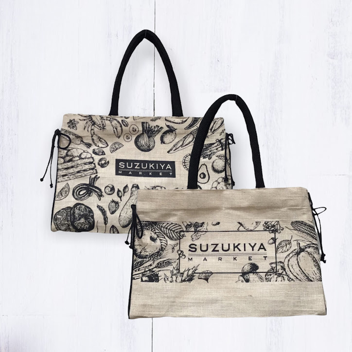 夏のお出かけに♪『ジュートバック』