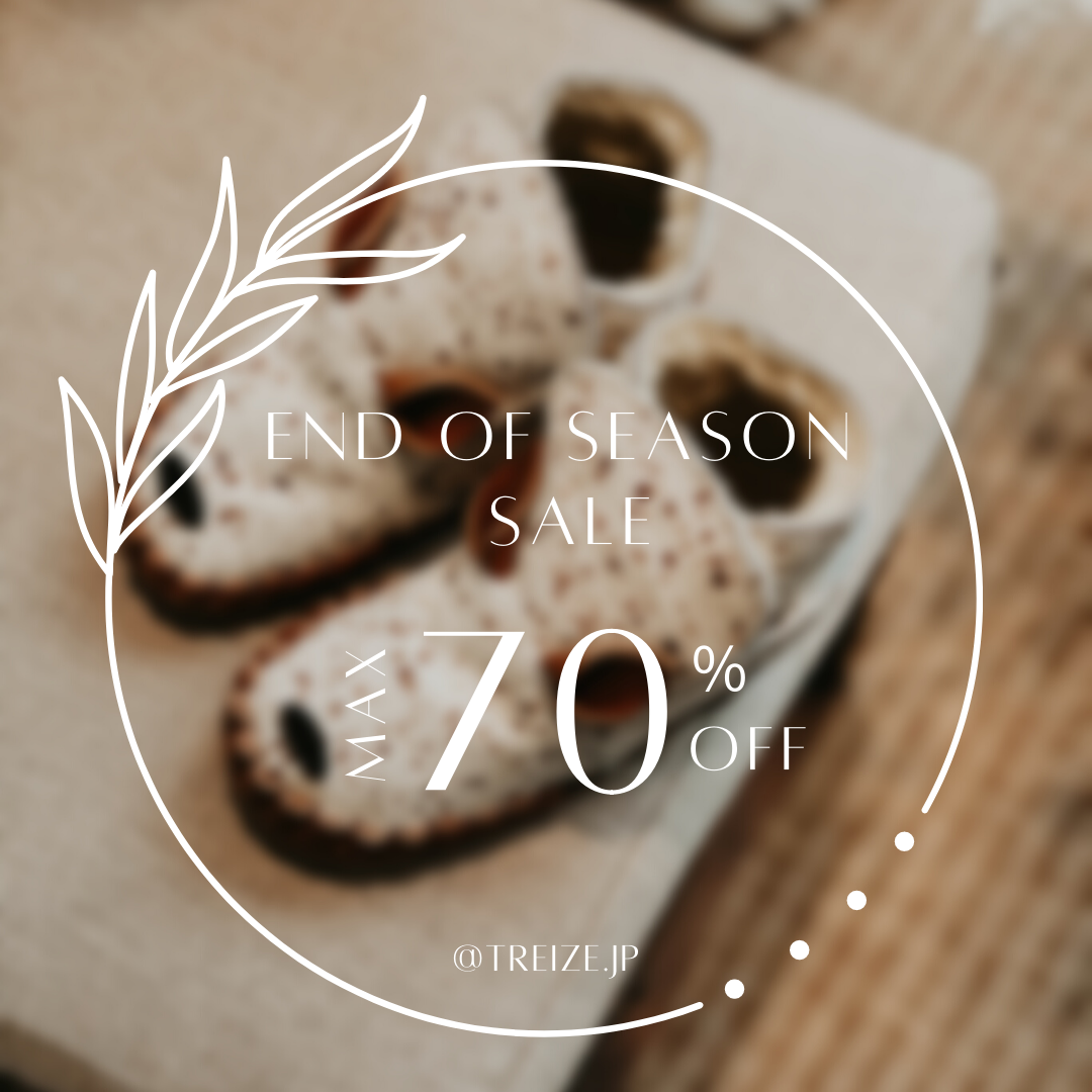 1/30(月)21:00〜 END OF SEASON SALE⛄