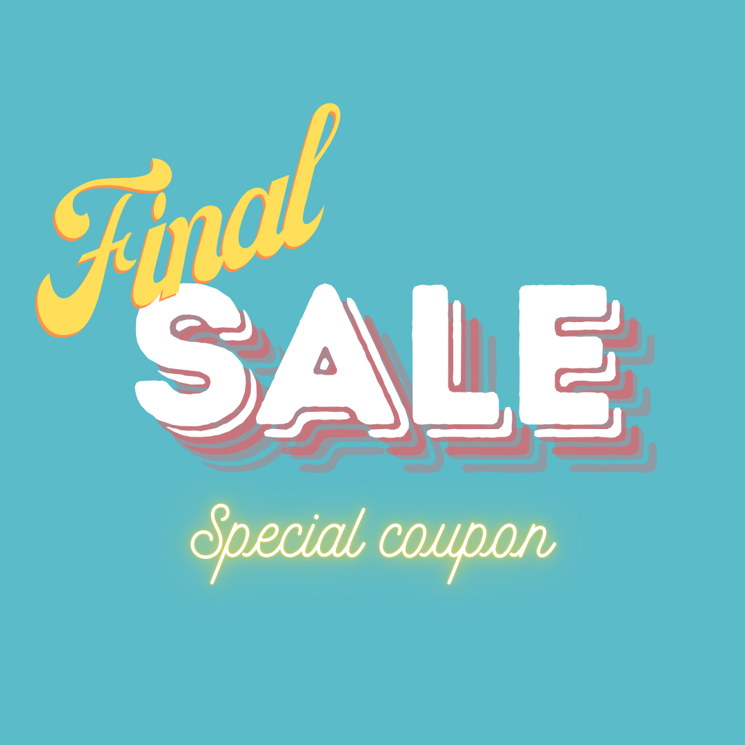 Finale sale！まとめ買いクーポン配布のお知らせ📢