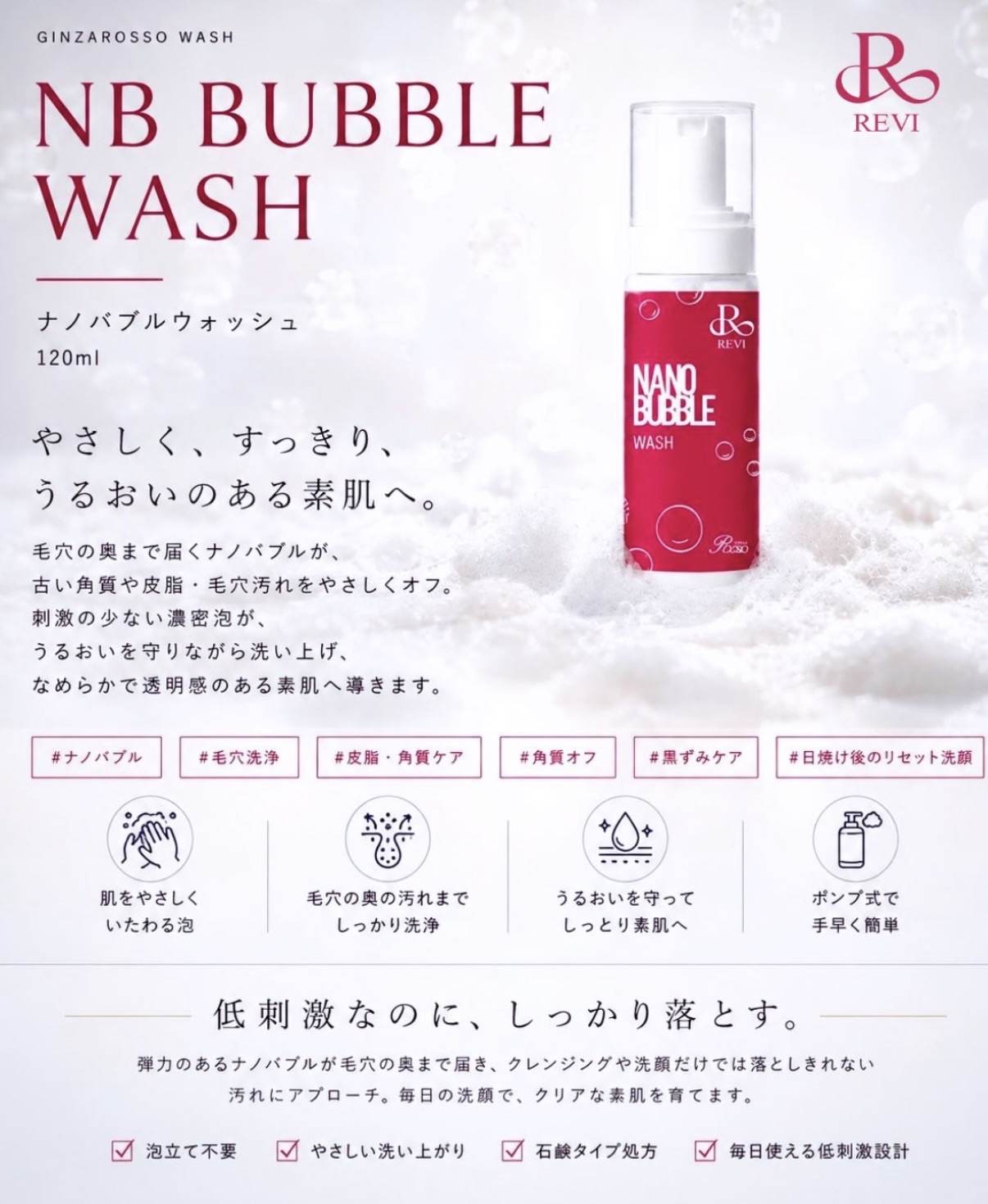夏の終わりに毛穴の美白洗顔🫧新発売！