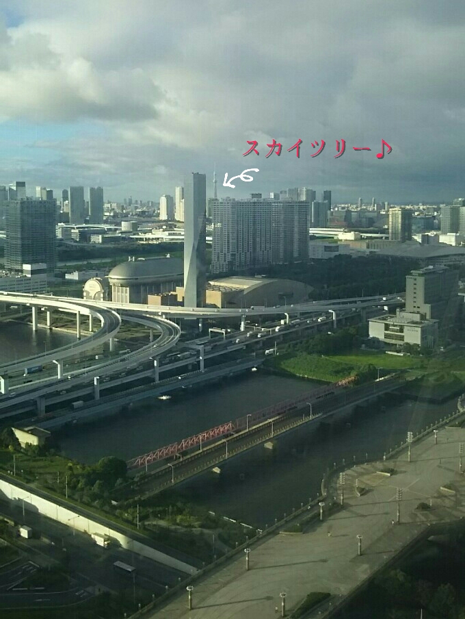 観覧車からの景色(*´-`)スカイツリー♪