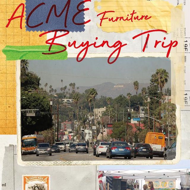 2020.8.8 【Buying Trip】presented by ACME Furniture