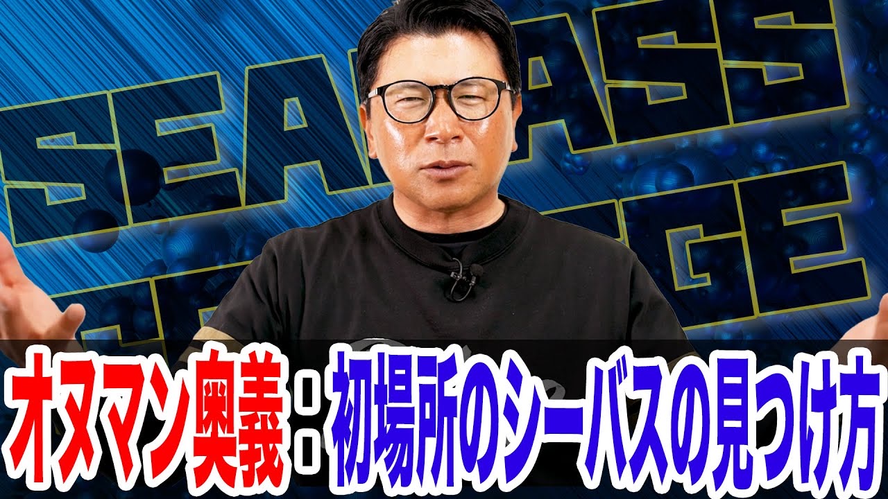 初場所でシーバスを釣る方法‼️