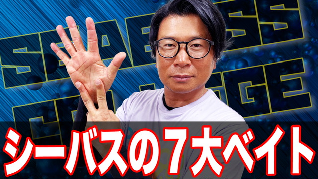 シーバス７大ベイト🐟　王道のパターン分けが釣果の秘訣❗️