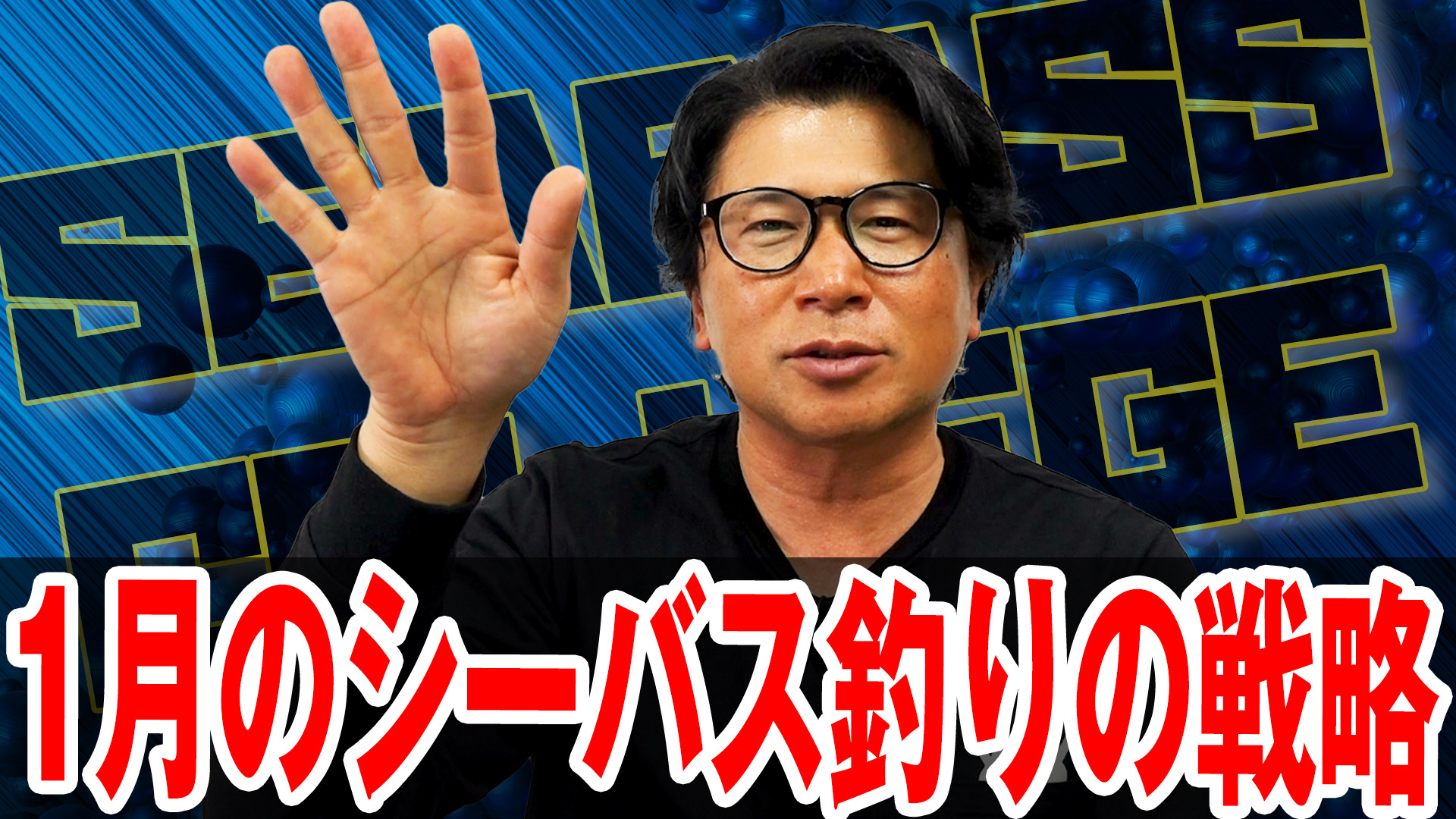 1月シーバス釣りの戦略❗️