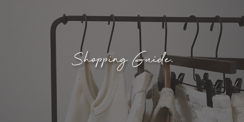 Shopping Guide / ご購入前に必ずお読みください