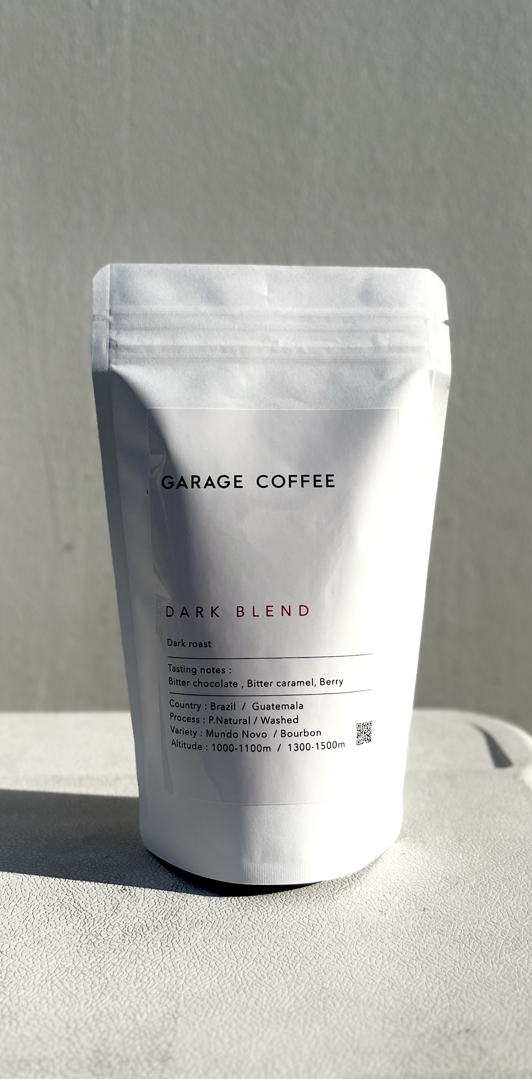 ガレージコーヒーの定番【DARK BLEND】