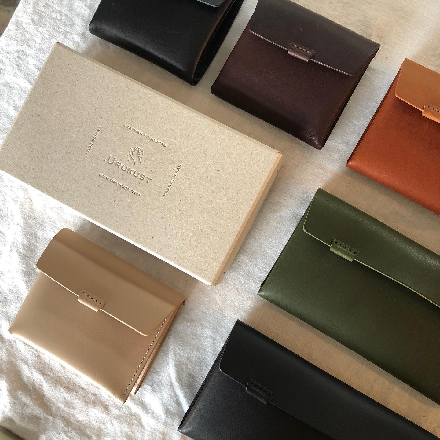 .URUKUSTの財布が届きました