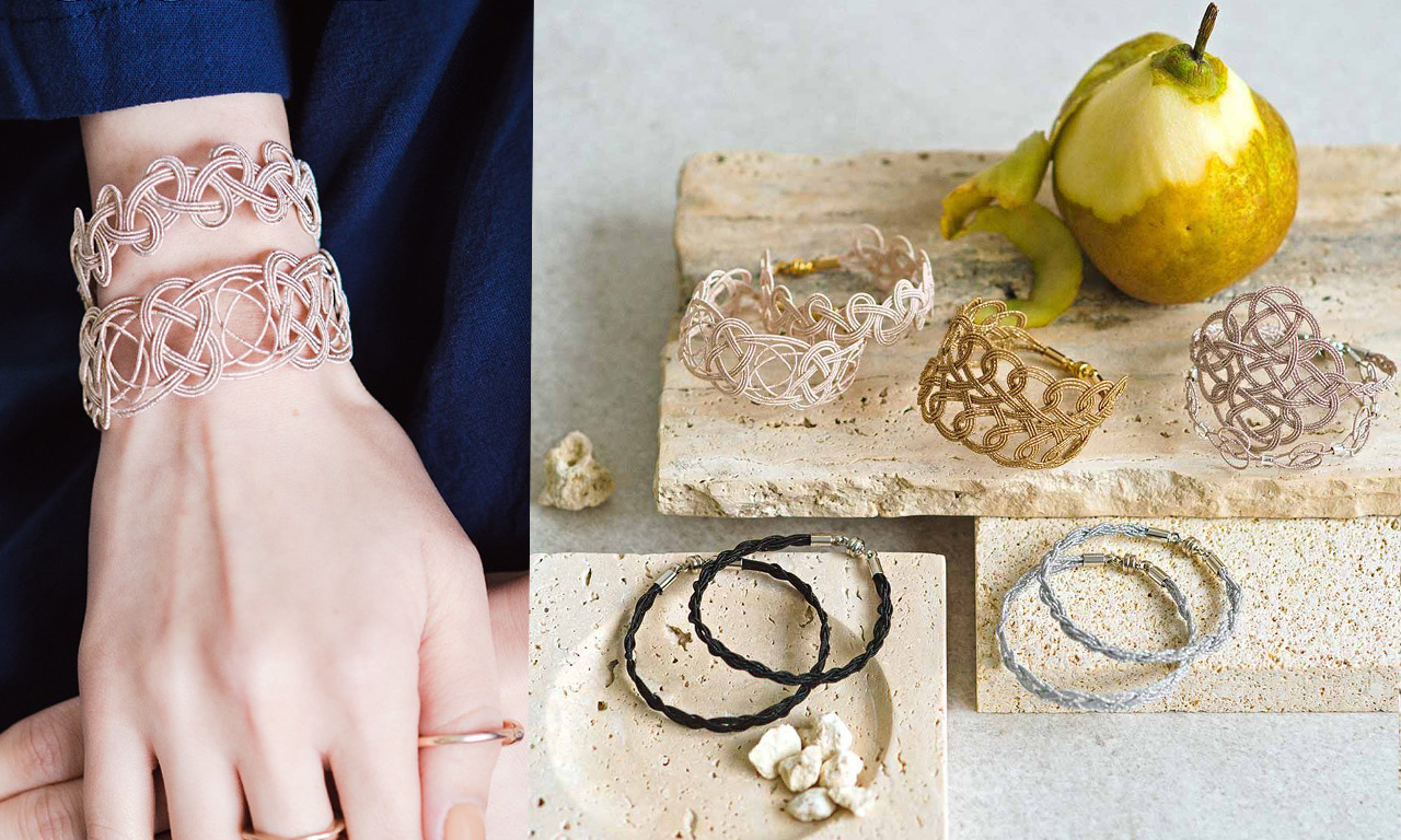 【監修手作りキット発売】水引感覚の新素材 ShuCODEを使ったブレスレットの会