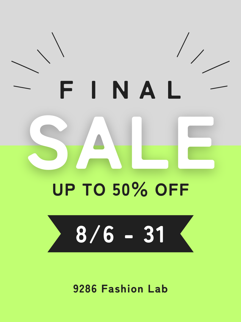 8/6～31▼FINAL SALE▼ START！