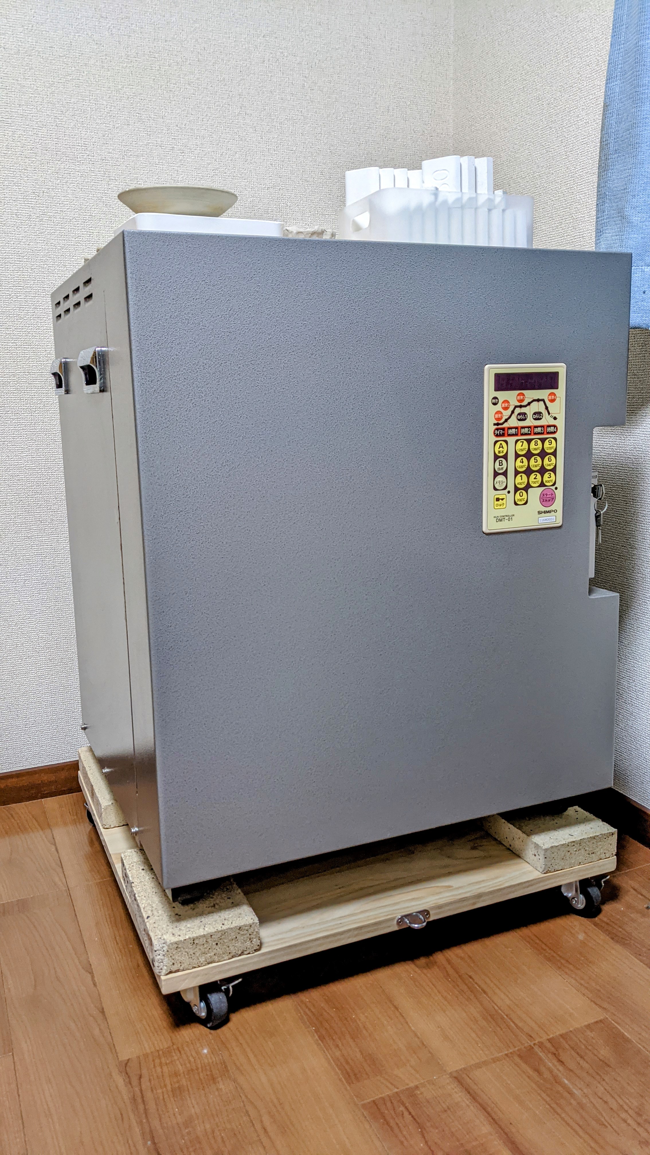 陶芸窯がきました！