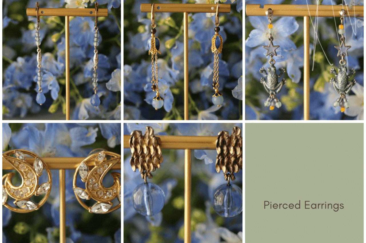 Rainy Season Pierced Earrings
