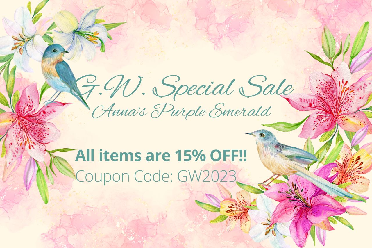 G.W. 2023 Special Sale!!