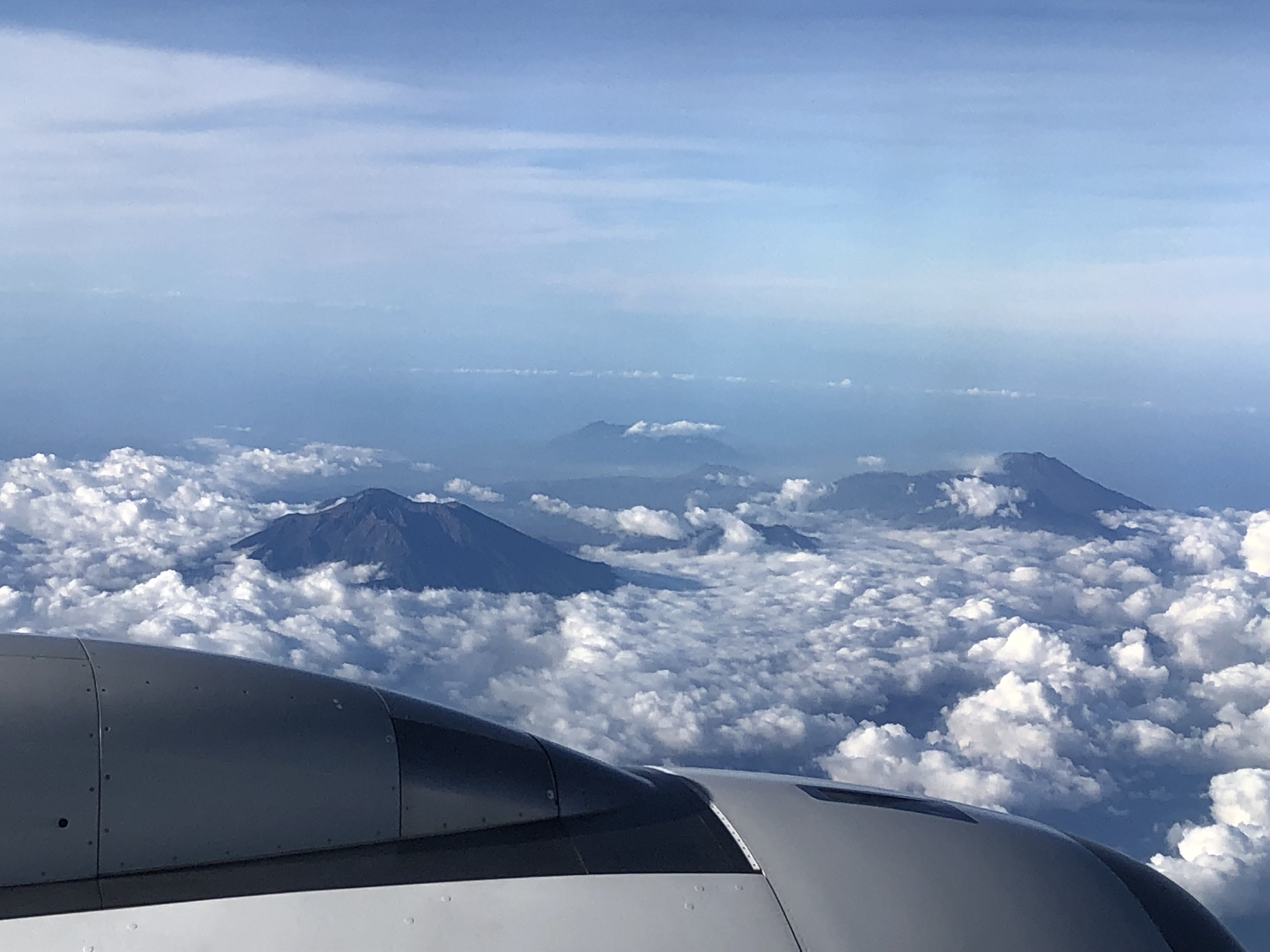 Tokyo-Bali Garuda Indonesia が飛んだ