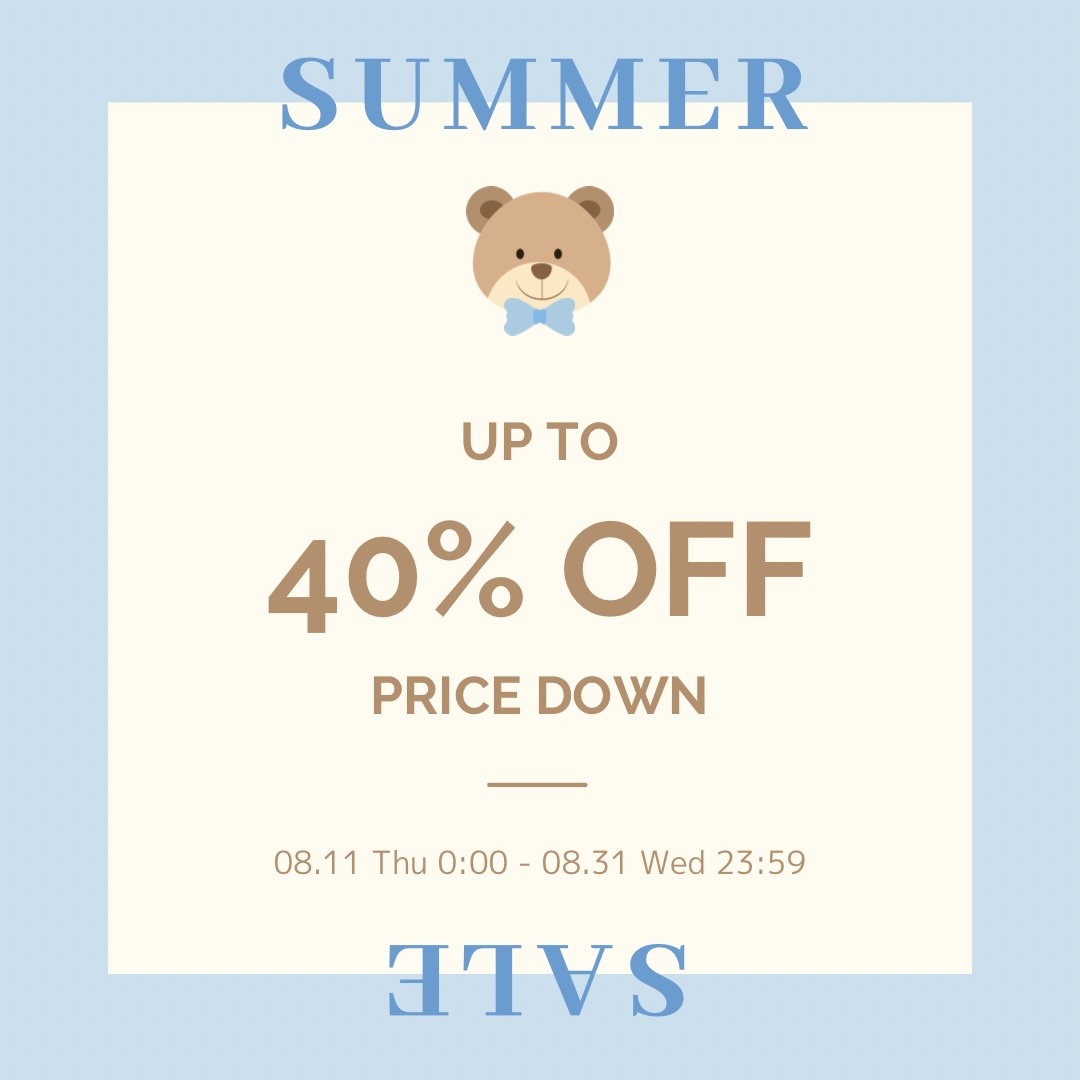 40％OFF!! SUMMER  SALE