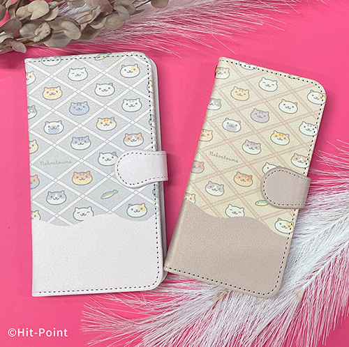 【新商品】あつめラボ手帳型スマホケース Vol.1 ～ねこあつめ～ 発売！