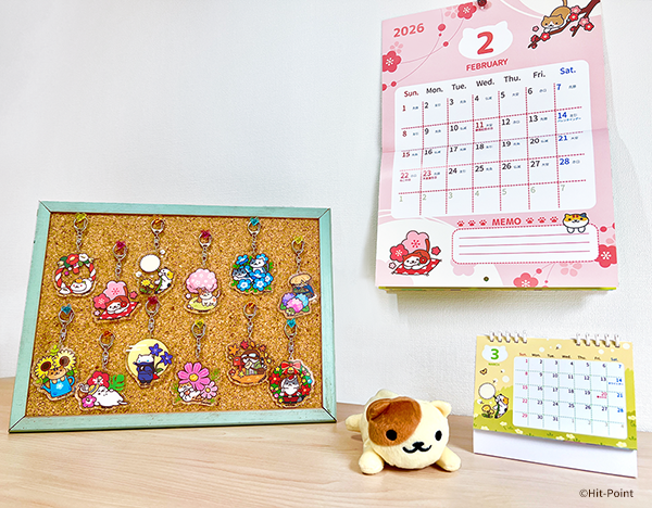 【新商品】2026年カレンダー＆Flower Gardenグッズが発売！！