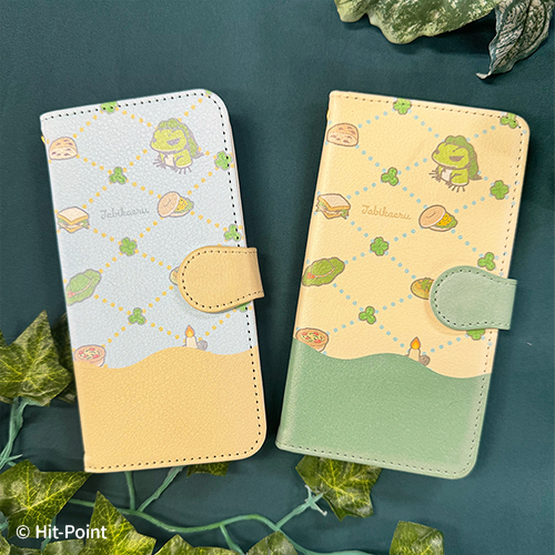 【新商品】あつめラボ手帳型スマホケース Vol.2 ～旅かえる～ 発売！