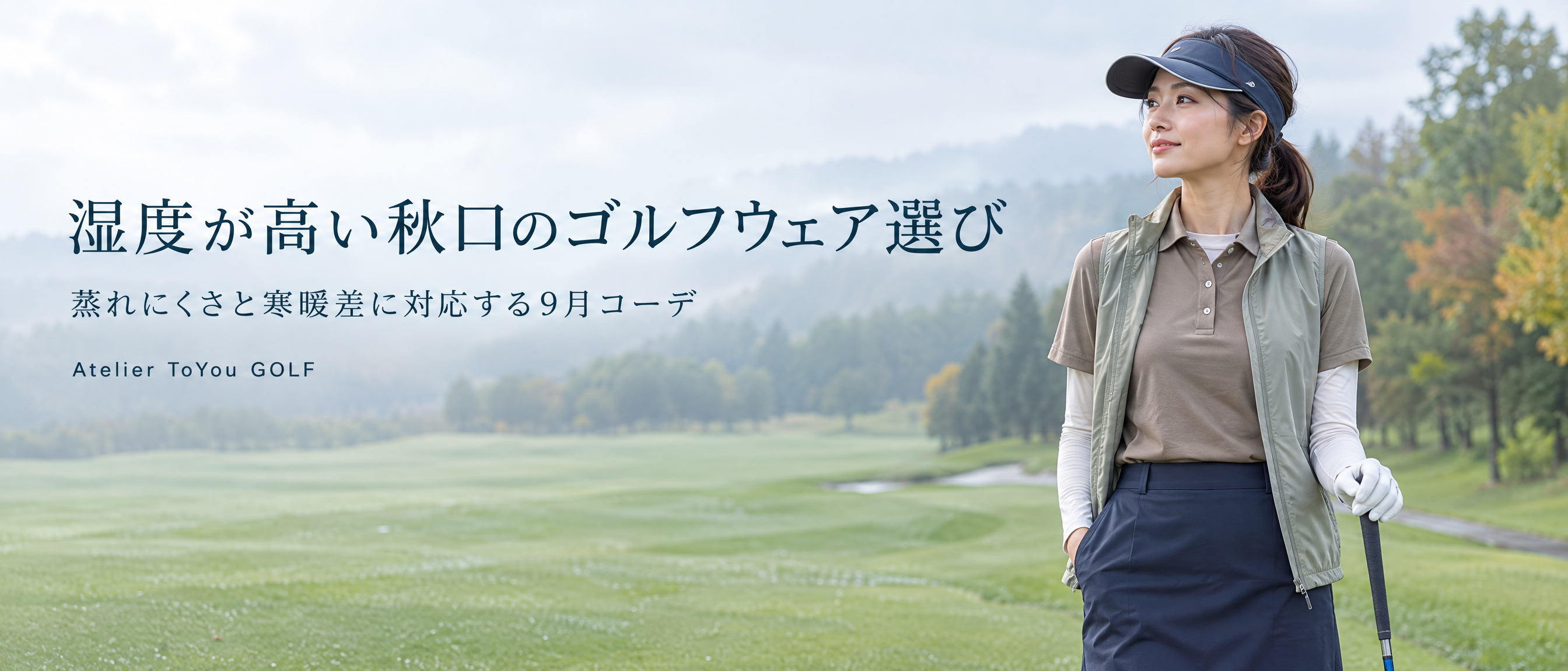 湿度が高い秋口を快適に乗り切る服装と雑貨