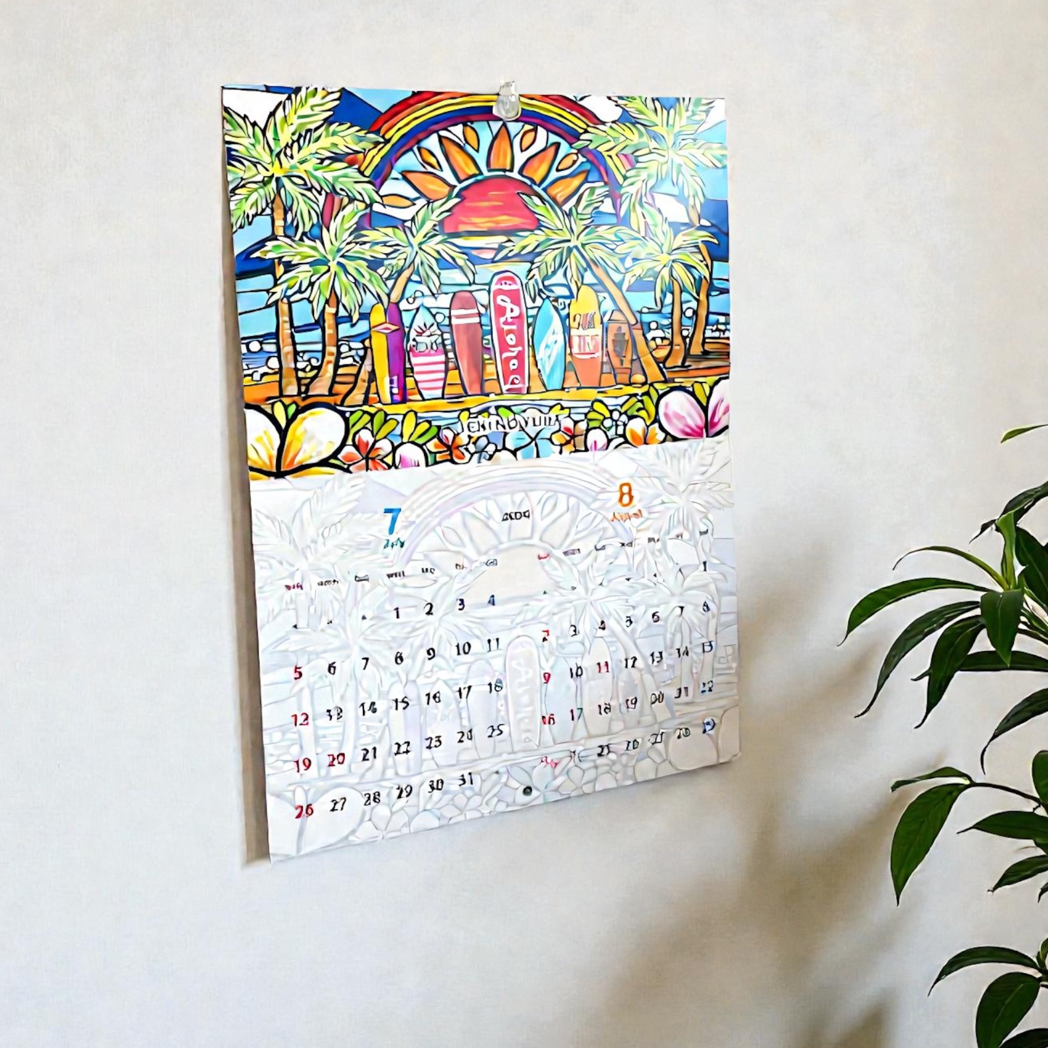 ICHI NO YUME Ⓡ  2026 直筆サイン入り 壁掛けカレンダー