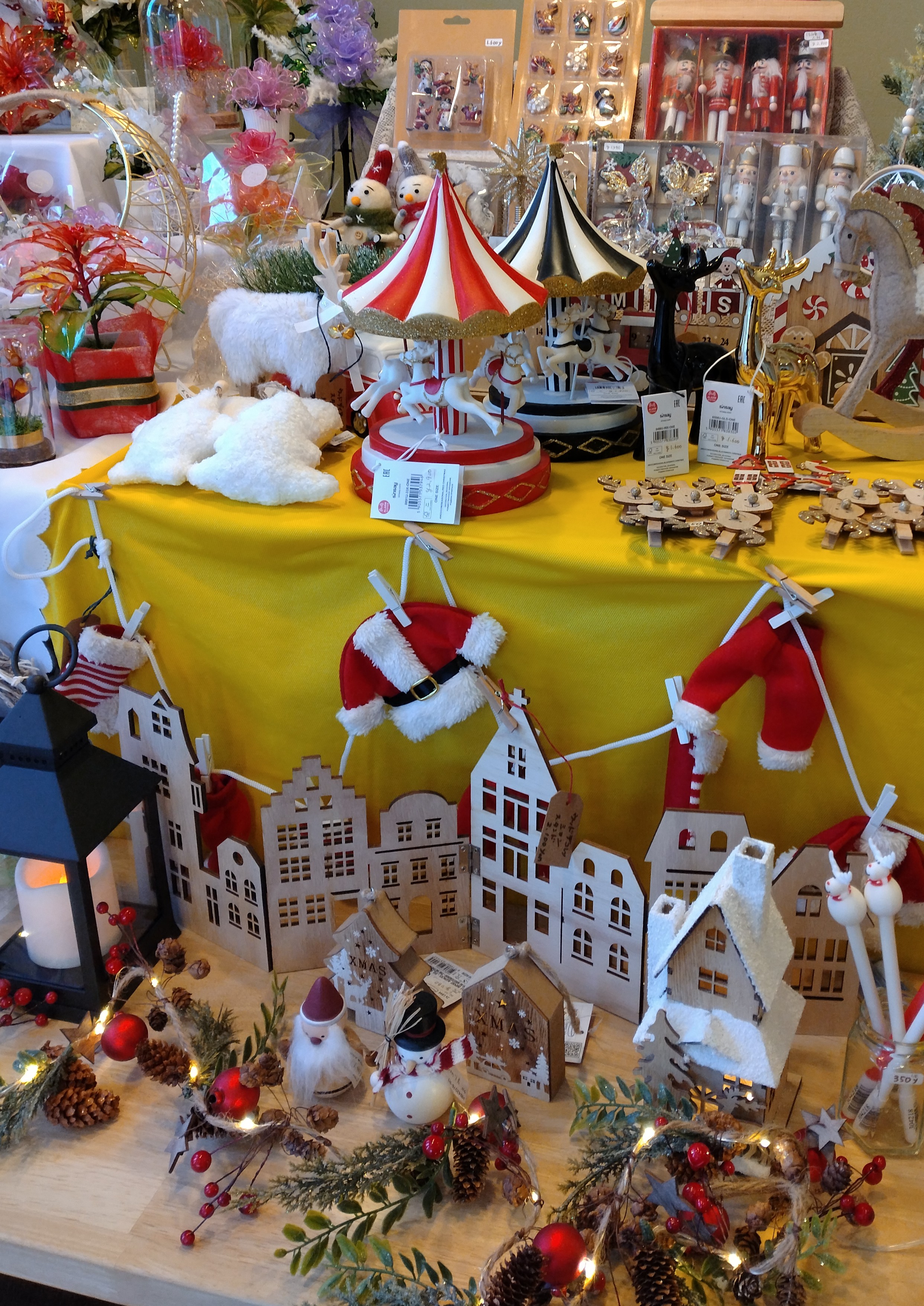 「クリスマス・フェア」無事終了～！皆さまに感謝♡