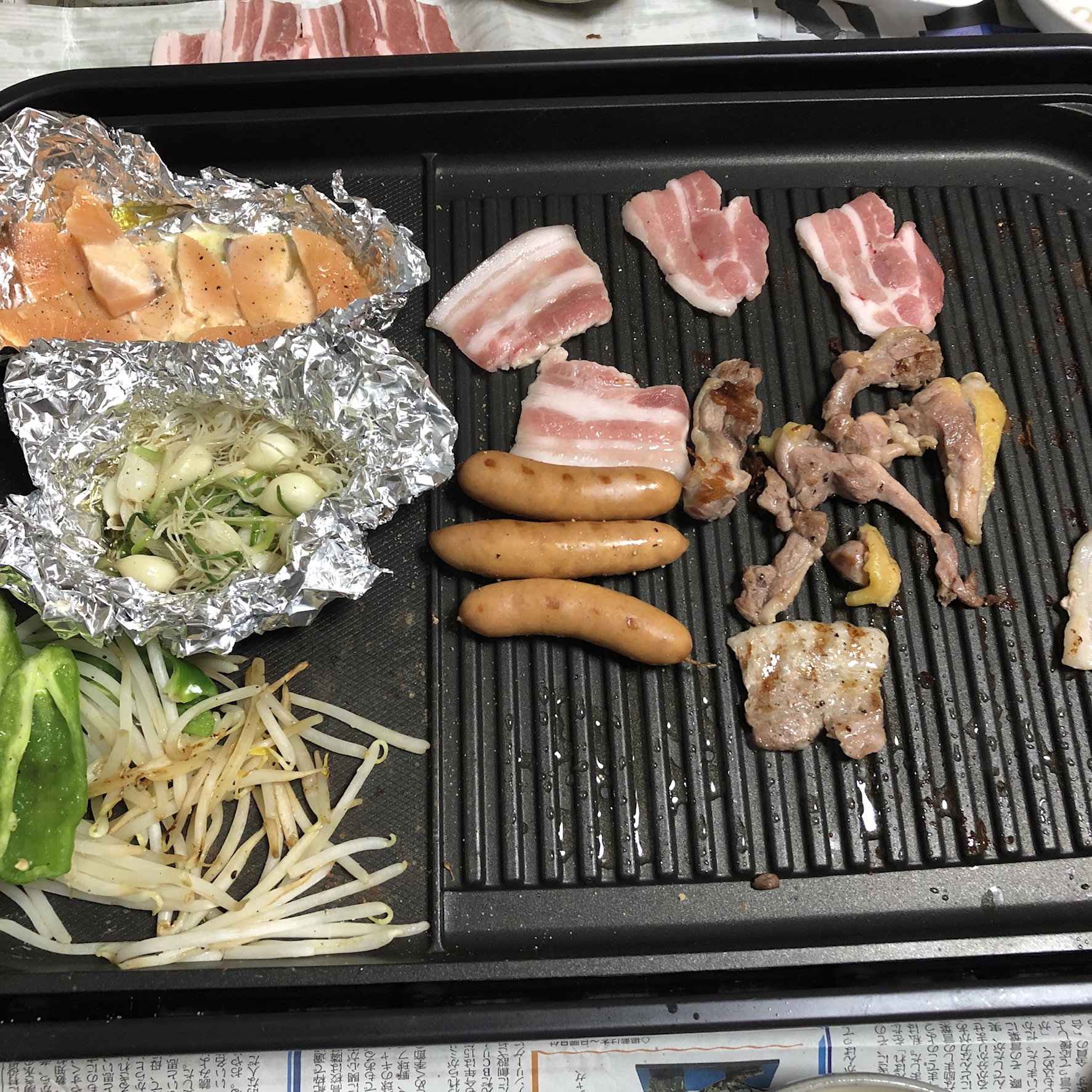ホットプレート大活躍
