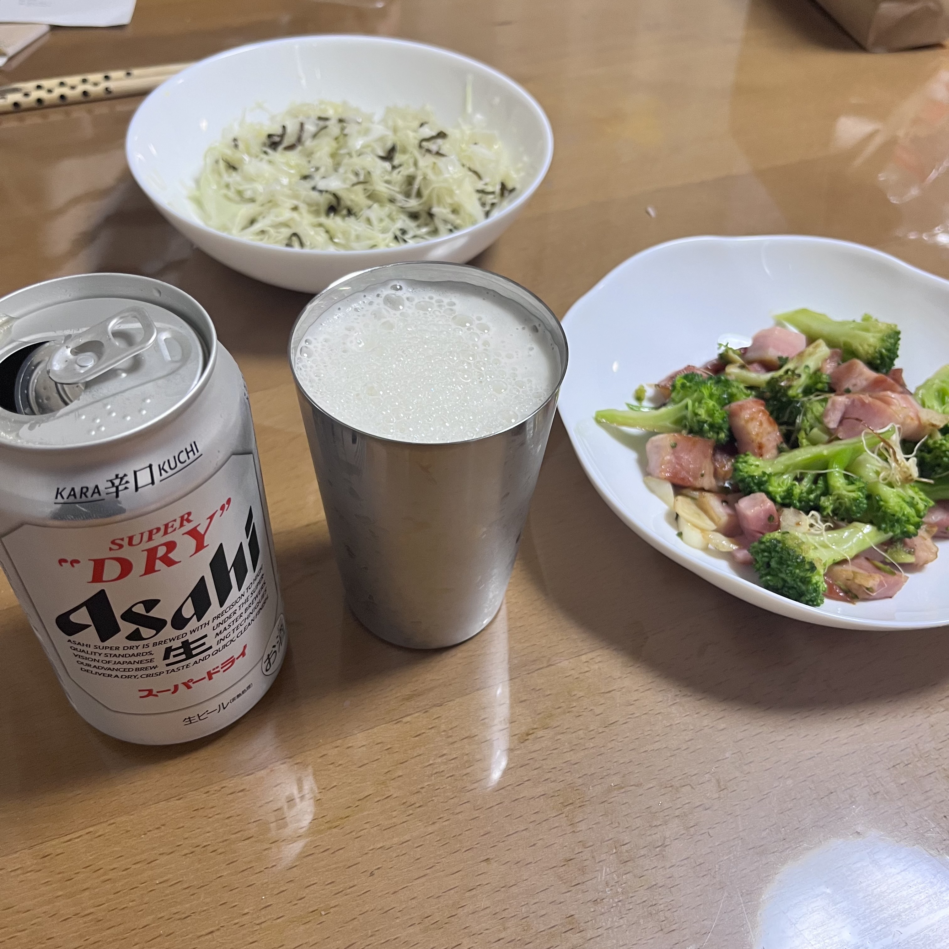 ブロッコリーのペペロンチーノ