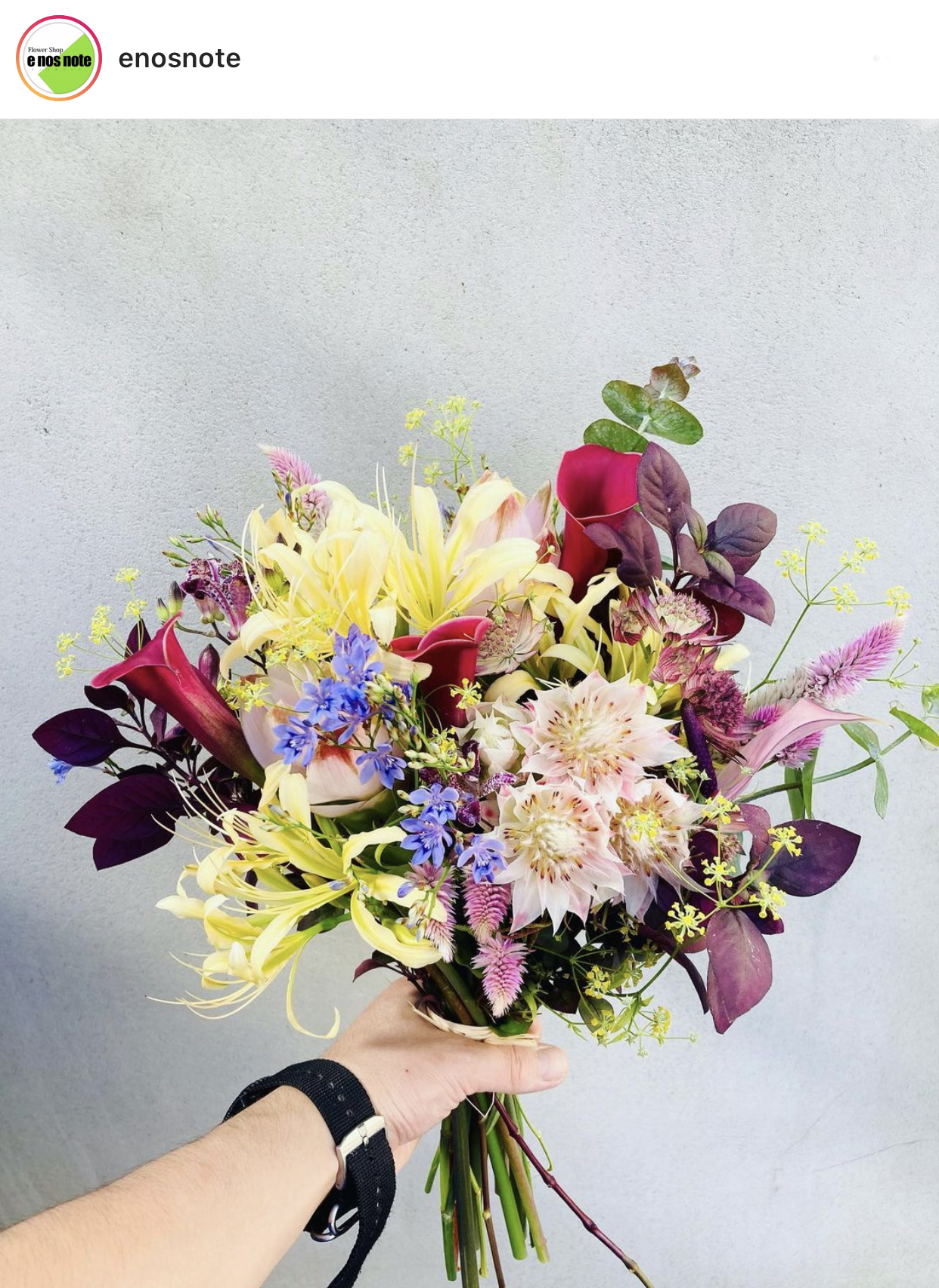 今日のブーケ💐  敬老の日用