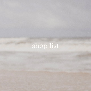 2023.2月｜shop list