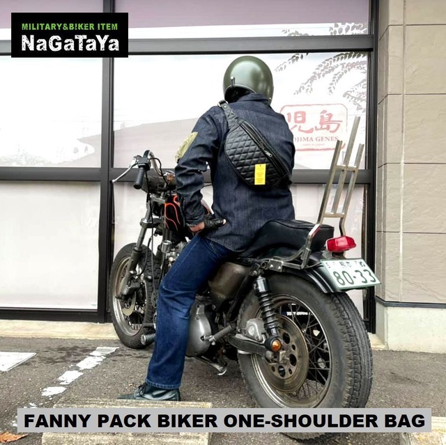 BIKERに超人気のファニーパック  ワンショルダータイプ！！
