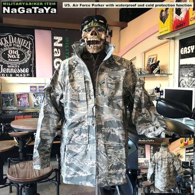 アメリカ軍実用デッドストックUS.APECS.防水防寒パーカージャケット