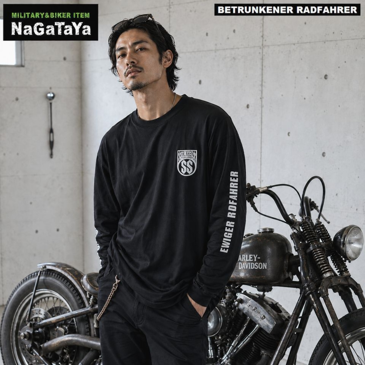 着心地も抜群のドライシルキータッチ、BRロングスリーブTシャツ